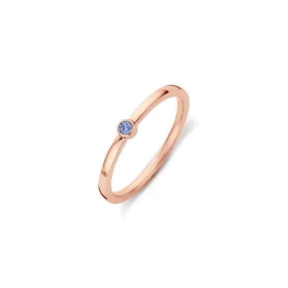 Clearance Melano Friends Mini Cz Ring Jeans Blue Ringen
